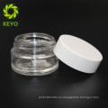 15 ml mejor venta crema de cuidado cosmético vacío uso tarro de cristal claro
